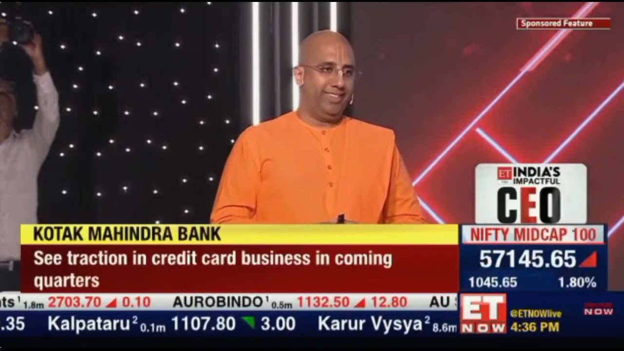ET Now India's Impactful CEOs | Madan Sundar Das | Spiritual Guru, ISKCON Hinjewadi