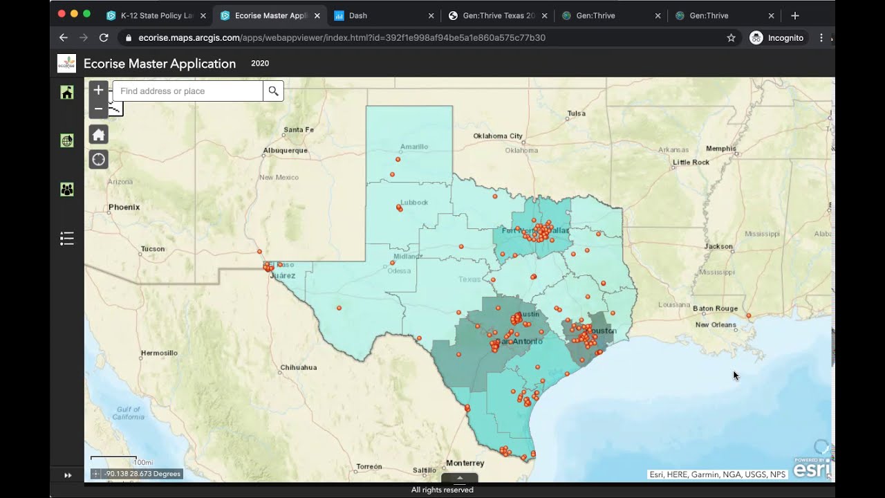 Gen:Thrive Climate, Equity & Education Map Tutorial