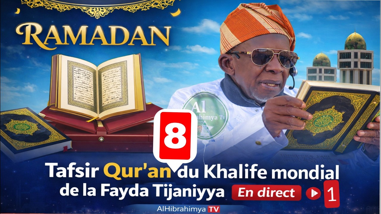 [🔴Direct ] Médina Baye : Tafsir Qur'an avec Alkhalifa Cheikh Mahi Ibrahima Niass - 26/02/2026