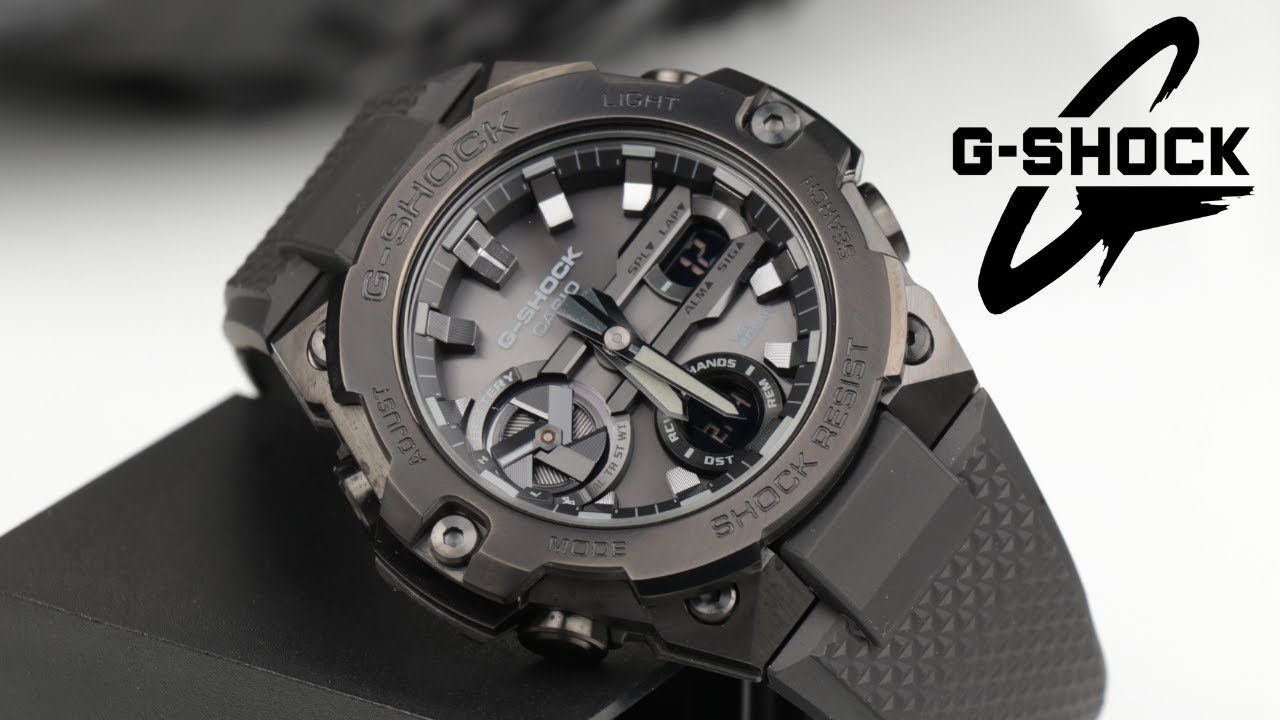 Противоударные часы CASIO G-SHOCK G-Steel GST-B400BB-1AER (Обзор и инструкция) | Style-Time