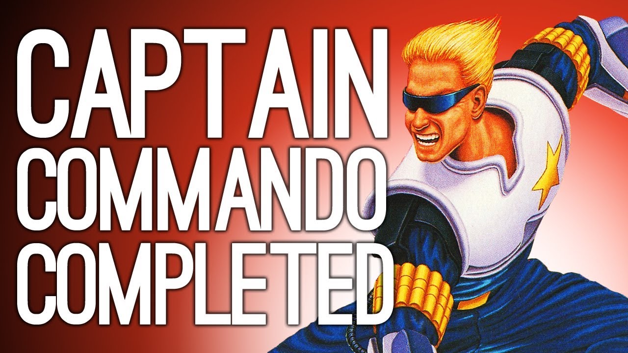 Let's Play Captain Commando: WE COMPLETE A GAME - Capcom Beat 'Em Up Bundle