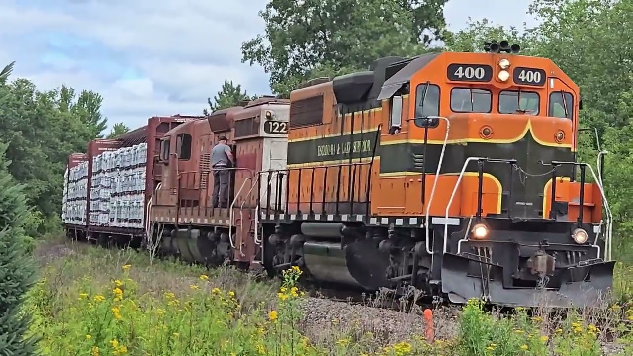 First Train Over The Derailment Site, ELS 1221 Still Has Issues Too! #trains #trainhorn #railway