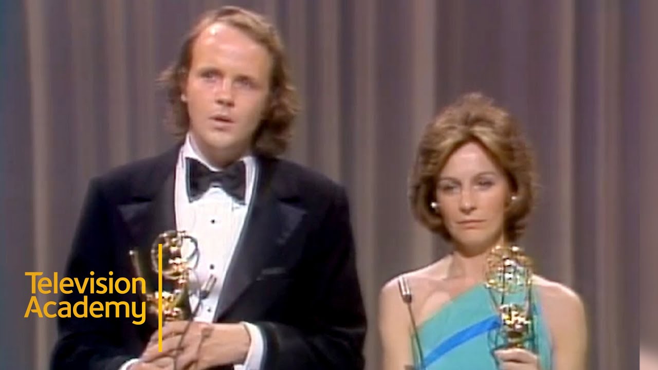 Michael Moriarty and Joanna Miles Win Supporting Actor and Actress Emmys | Emmys Archive (1974)