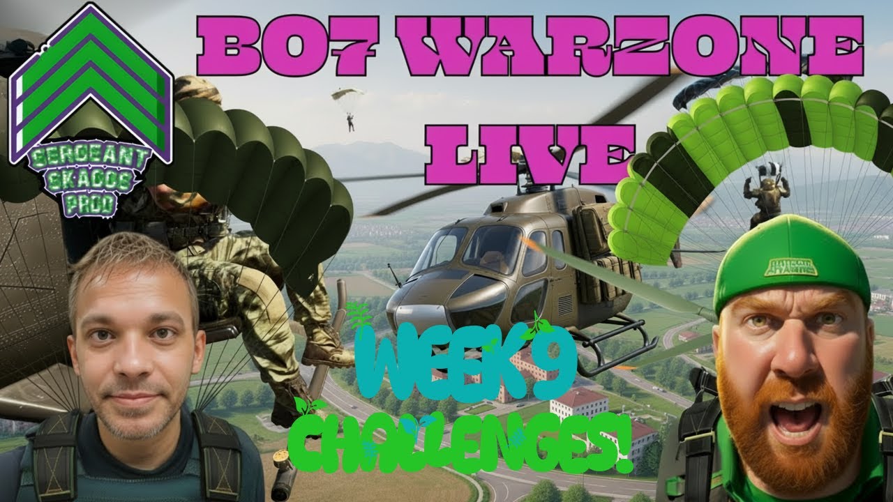 WARZONE BO7 WEEK 9 CHALLANGES AND CAMO! #live #warzone #callofduty