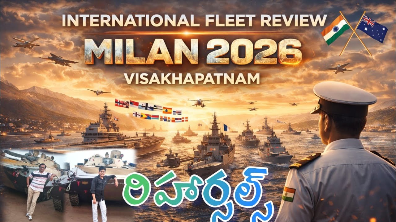 International fleet review &Milan 2026 Reharsals