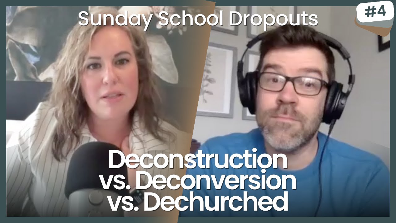 Deconstruction vs. Deconversion vs. Dechurched