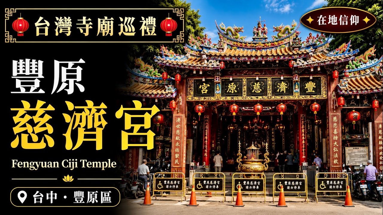 台灣寺廟巡禮｜豐原慈濟宮Taiwan Temple Tour ｜ Fengyuan Ciji Temple 台湾寺院めぐり｜ #豐原慈濟宮 #TaiwanTempleTour #媽祖 #廟宇文化