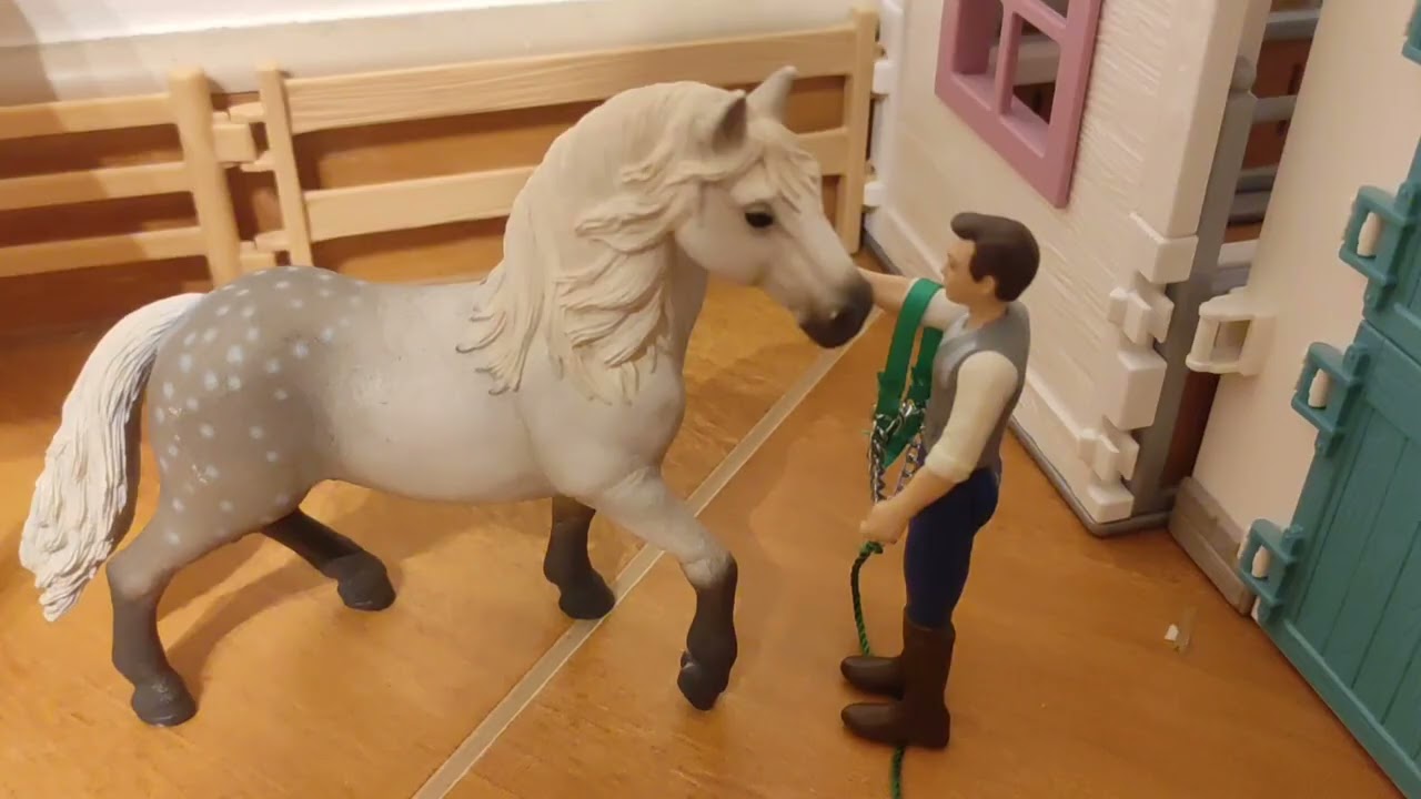 Schleich jezdecký kroužek 1. den