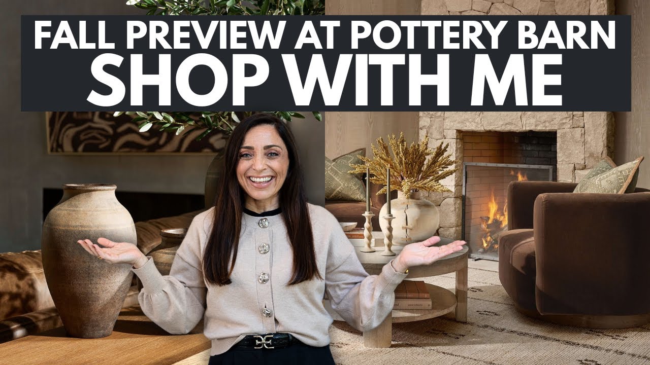 Pottery Barn New In + Fall Sneak Peek!
