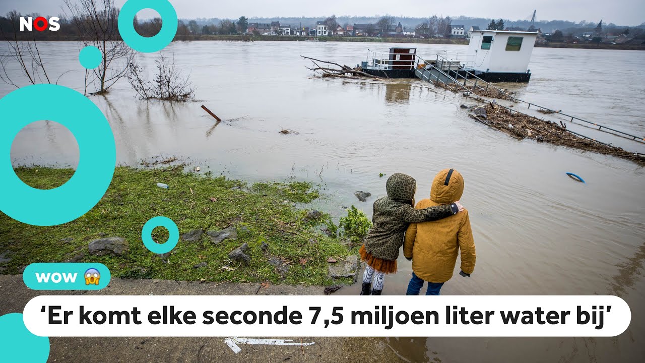Het water staat hoog in (en naast) onze rivieren