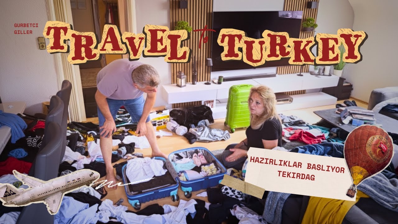 Bavul Kaosu! Hepsi Sığacak mı? 🇹🇷 Türkiye Hazırlığı Başladı