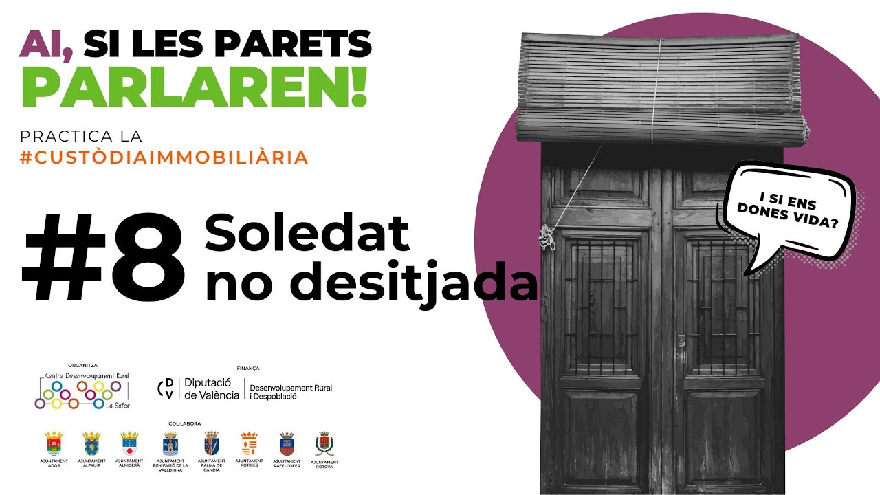 #8 Soledat no desitjada - El Magazín de la Custòdia Immobiliària
