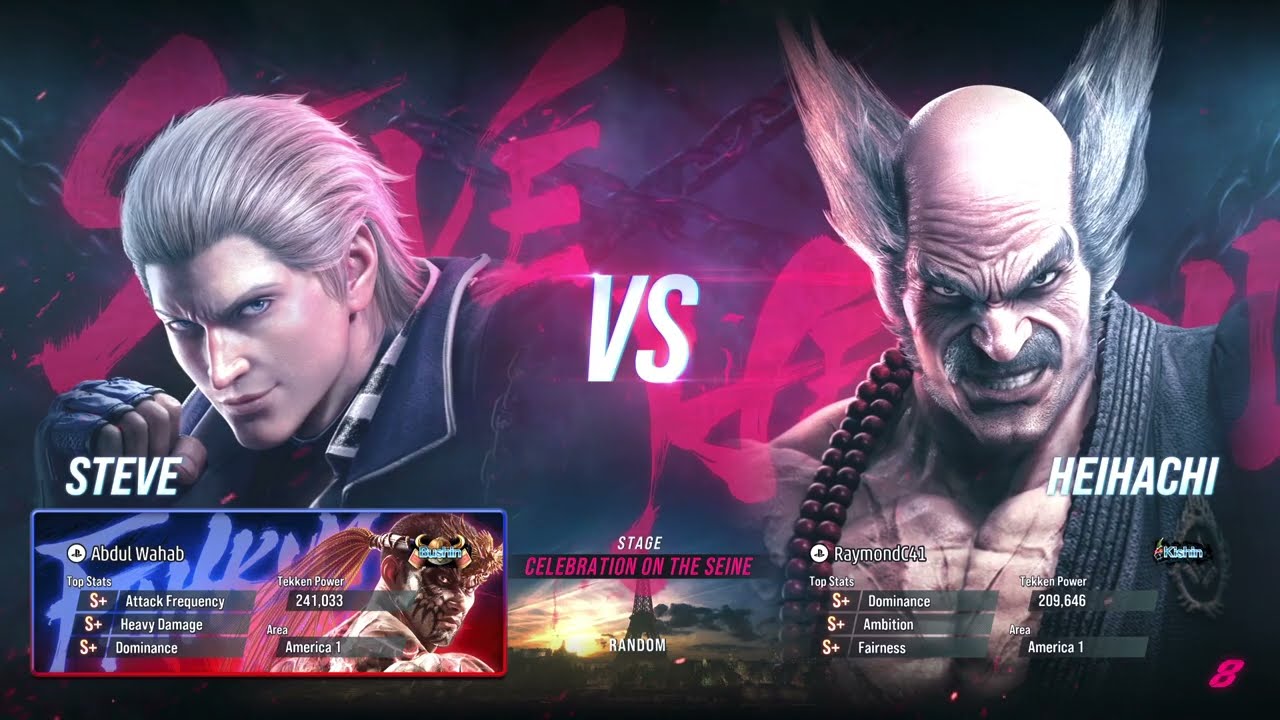 Steve vs Heihachi | Tekken 8