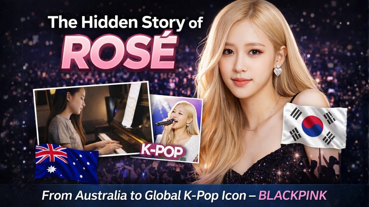 The Hidden Story of Rosé: From Australia to Global K-Pop Icon – Blackpink