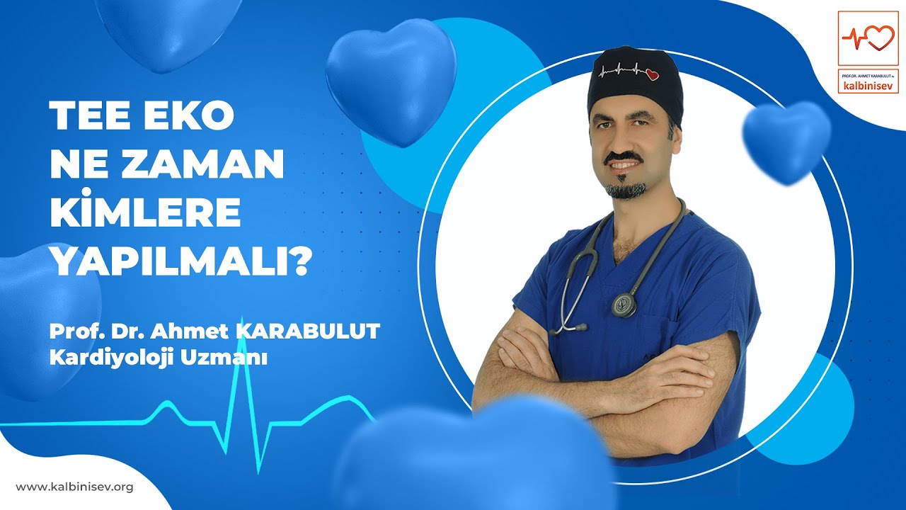 TEE EKO Ne Zaman Kimlere Yapılmalı? - Prof. Dr. Ahmet Karabulut