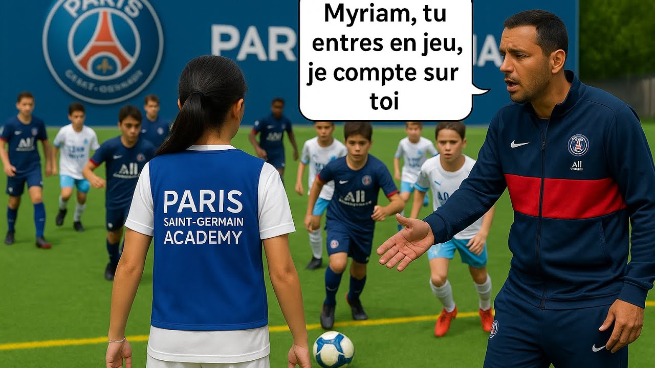 PREMIER JOUR AU PSG POUR MYRIAM! (elle galère)