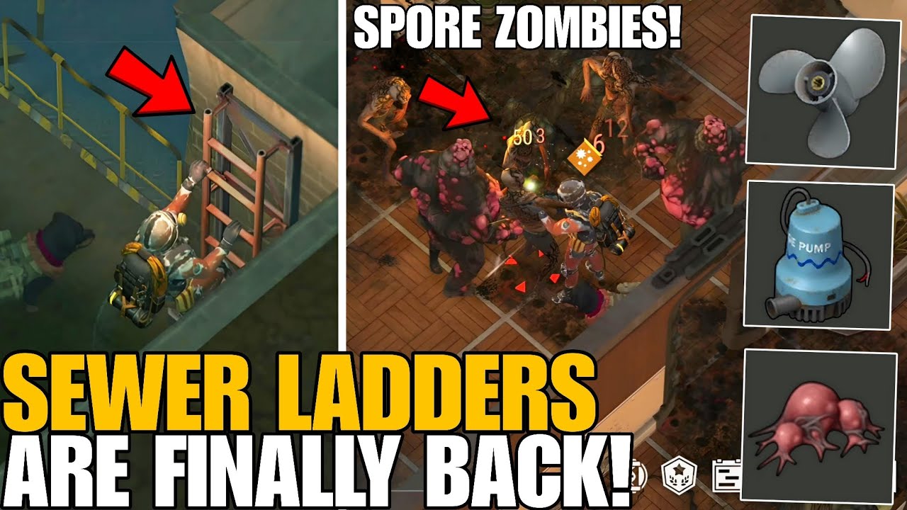 PORT SEWER LADDERS ARE FINALLY BACK! - NEW SEWER TASKS! UPDATE 1.37.2 - Last Day on Earth: Survival