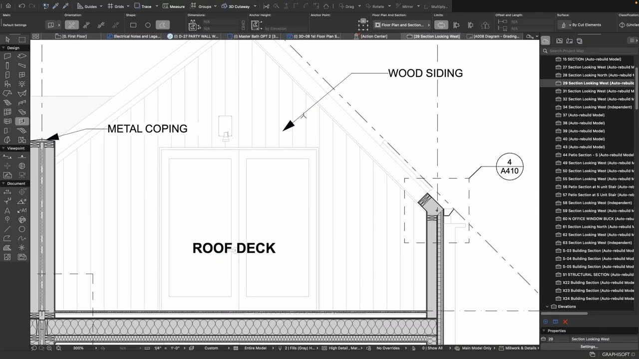 ¡Archicad 29 !   Arquitectura y  Productividad, Introducción directa de aberturas en sección/alzado