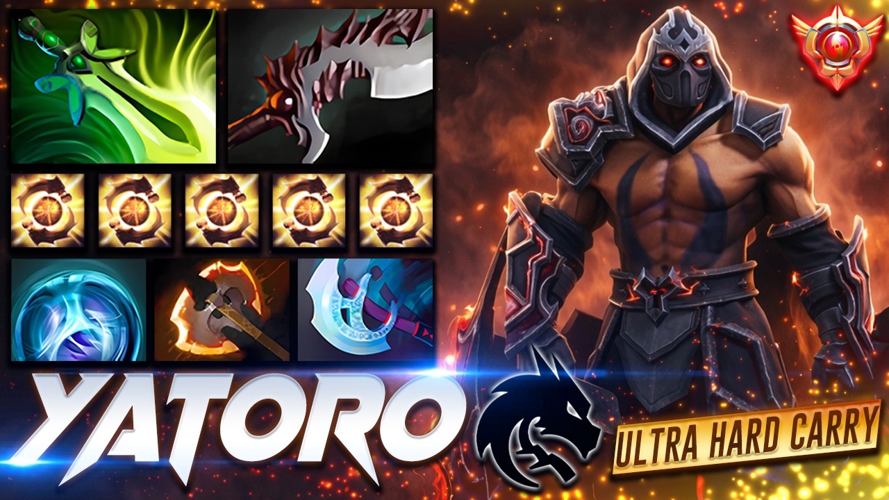 Yatoro Anti-Mage - ULTRA HARD CARRY - Dota 2 Pro Gameplay [Watch & Learn]