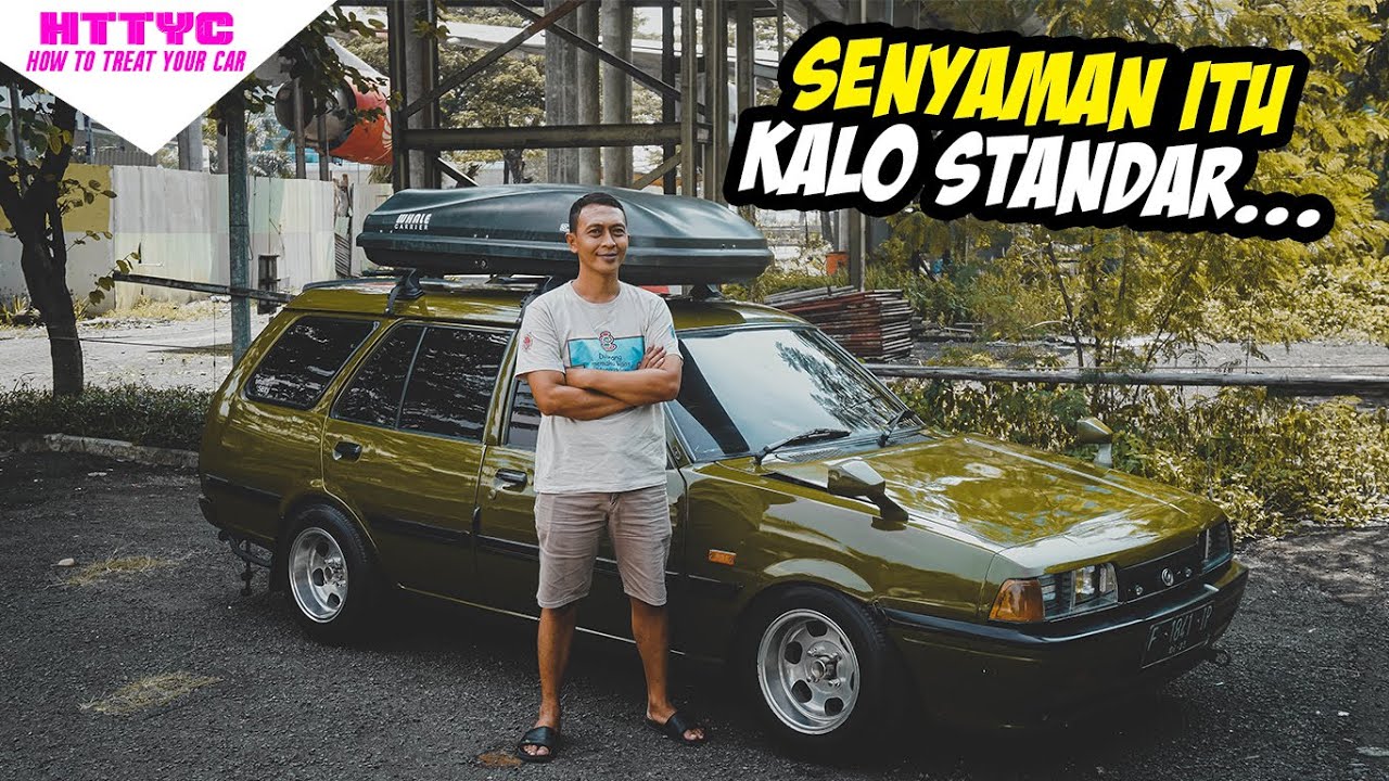 BAN GELINDING AJA BISA SAMPE GAKERASA? SENYAMAN ITU !? MODIFIKASI MAZDA VANTREND
