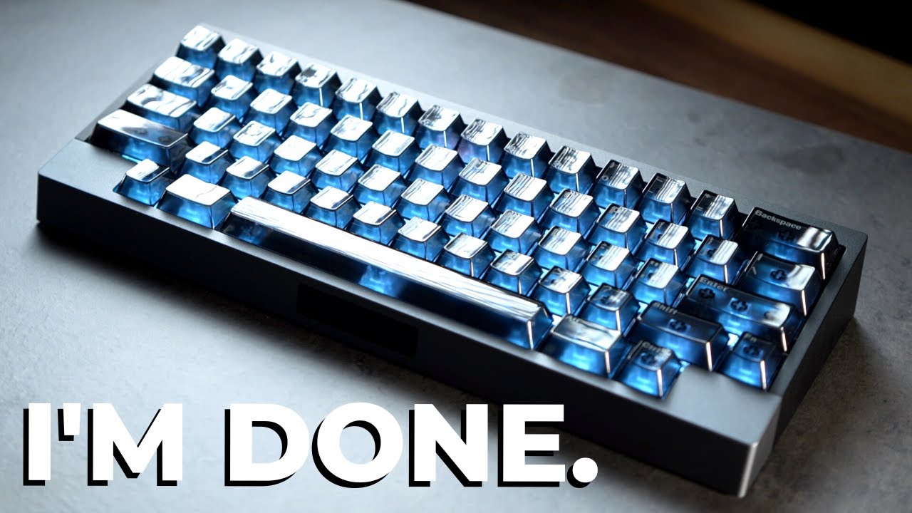 The ENDGAME Compact Keyboard - AM 65 Less (Compact Touch)