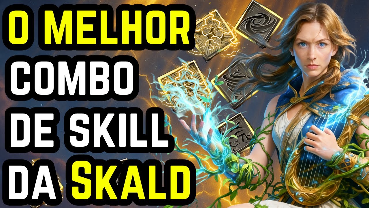 COMO USAR as SKILLS na ORDEM CERTA e TER MUITO MAIS DANO! (Guia da Skald) | Legend of Ymir