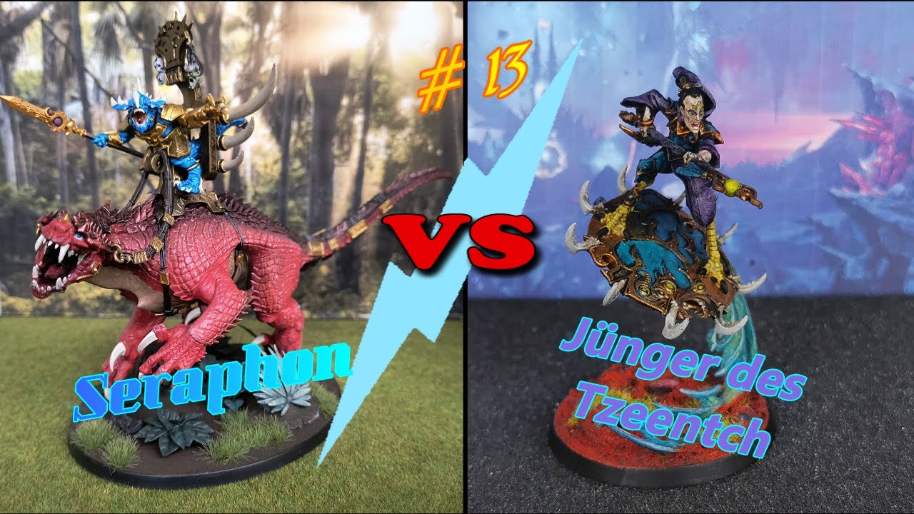 AoS 4 - SPEARHEAD - Seraphon vs Tzeench - Battlereport - Age of Sigmar4 #aos #spearhead