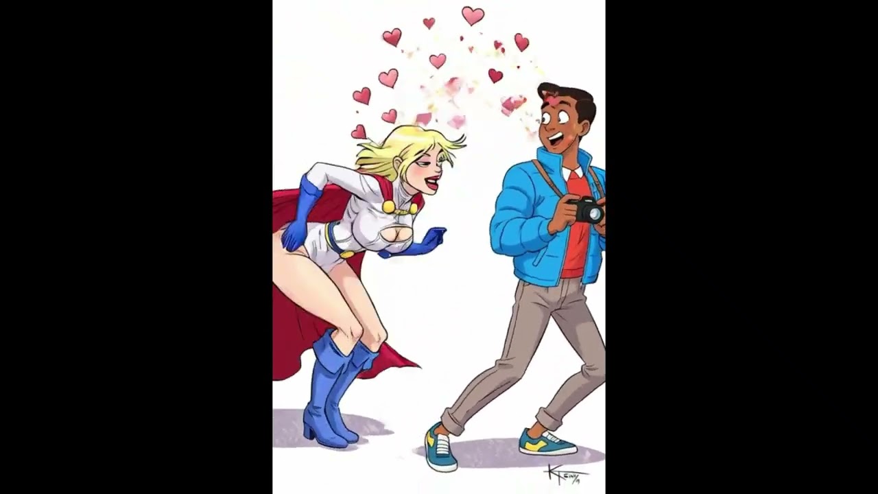 Enfoque de Acero y Corazón powergirl and jimmy