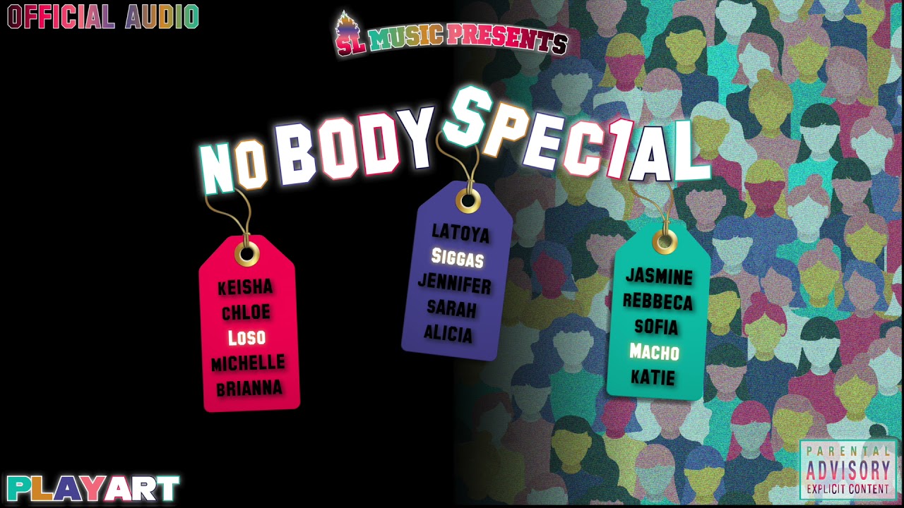 SL MUSIC - Loso, Siggas, Lil Macho - Nobody Special (Official Audio)