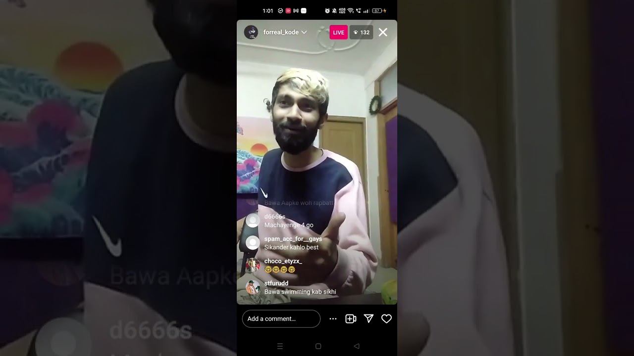MC KODE Live reaction on Machaenge 4 - Kr$na
