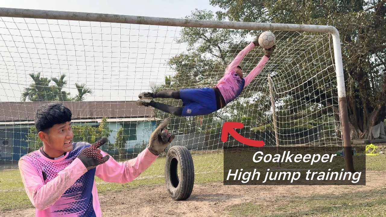Goalkeeper High Jump Training | Best Goalkeeper Of All Time 🫡 #goalkeeper #football #jump 