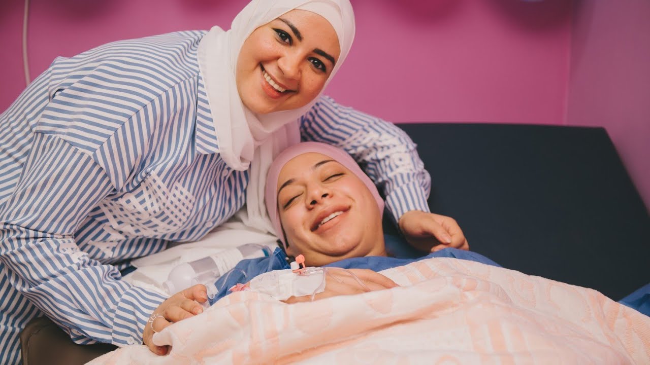 احلام بتولد اخيرا في طريقنا للمستشفى 😱