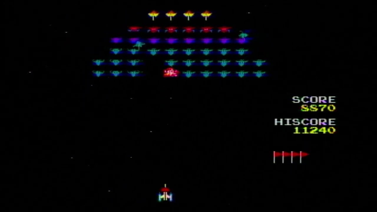[Galaxian] ©2003 Jakks Pacific Namco 5-in-1 Plug N play TV Games (Part 2)