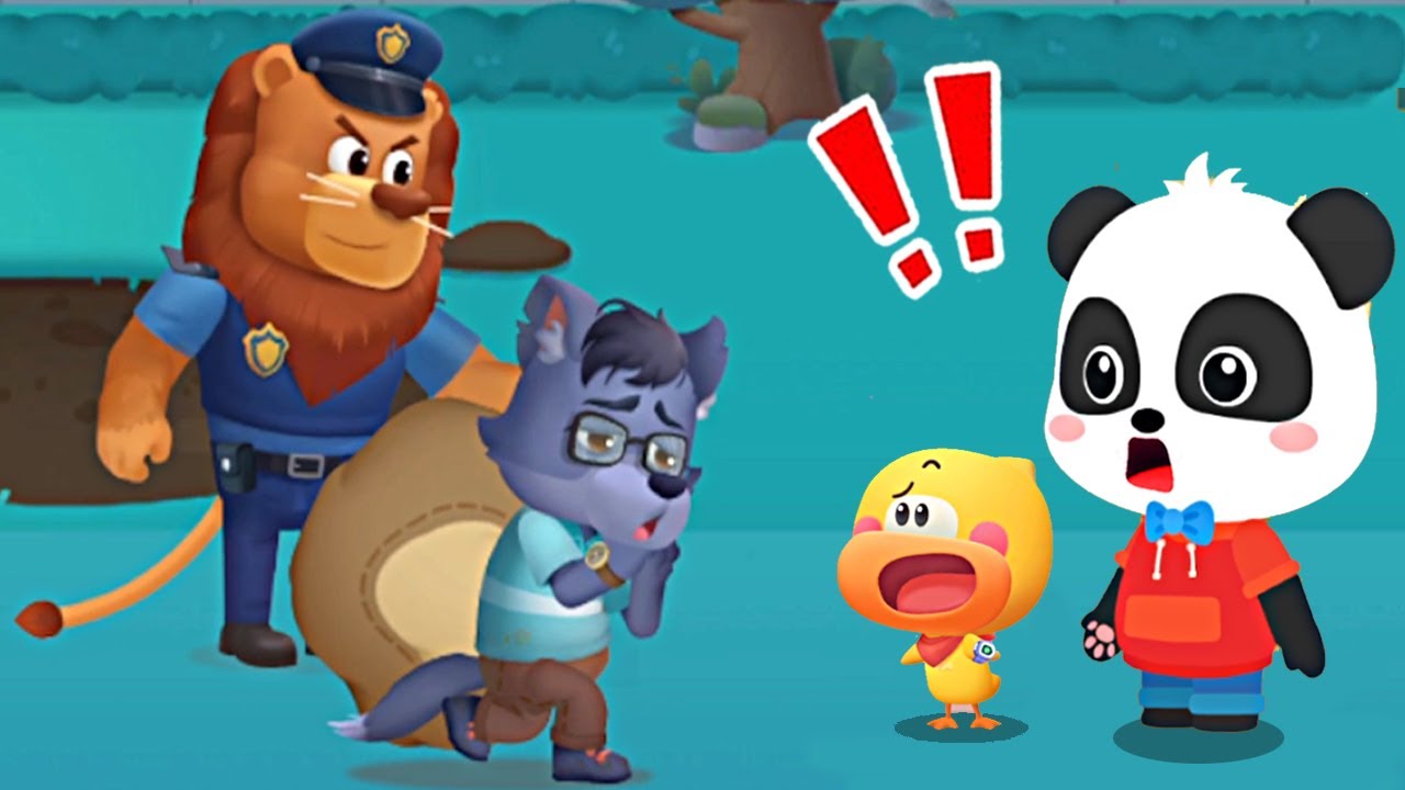 Kiki & Quacky's Adventures #61 - How to Recognize AI Face Swap Scams? Help Quacky - Babybus Games