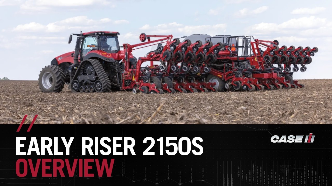 Early Riser 2150S Front-fold Trailing Planter Overview