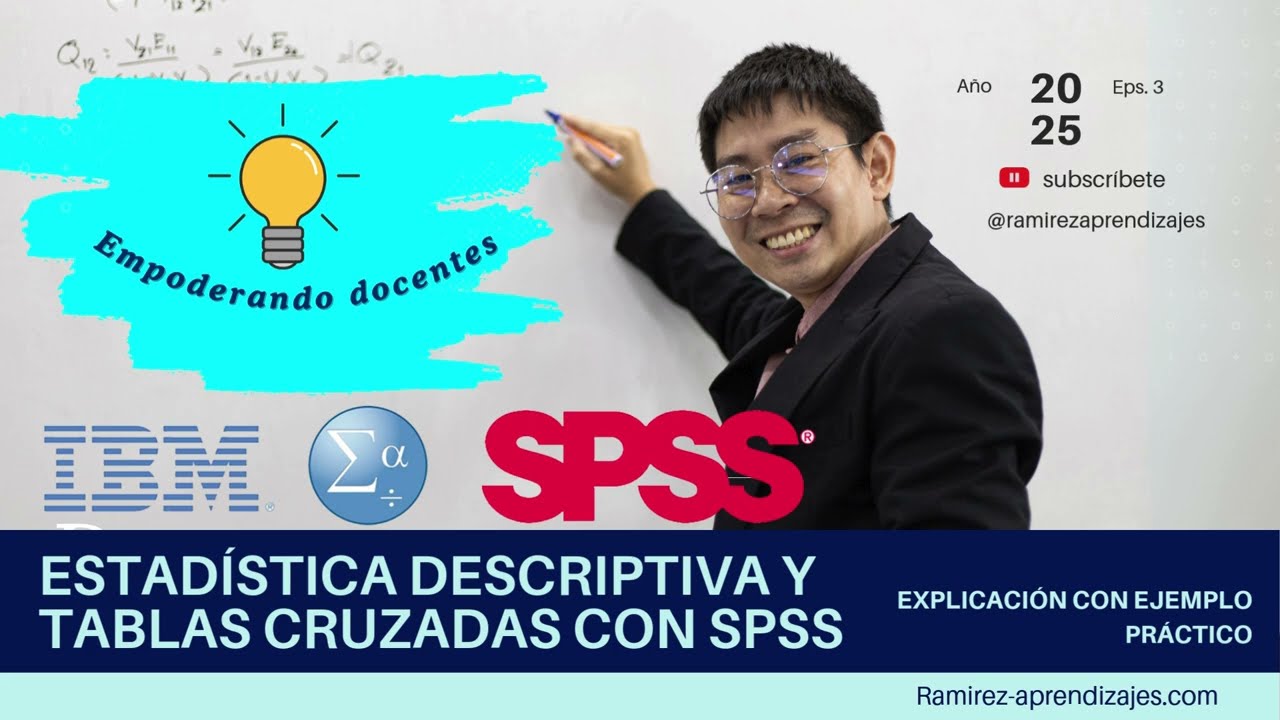 Aprende SPSS desde cero: Tablas de frecuencia, descriptivos y cruzadas