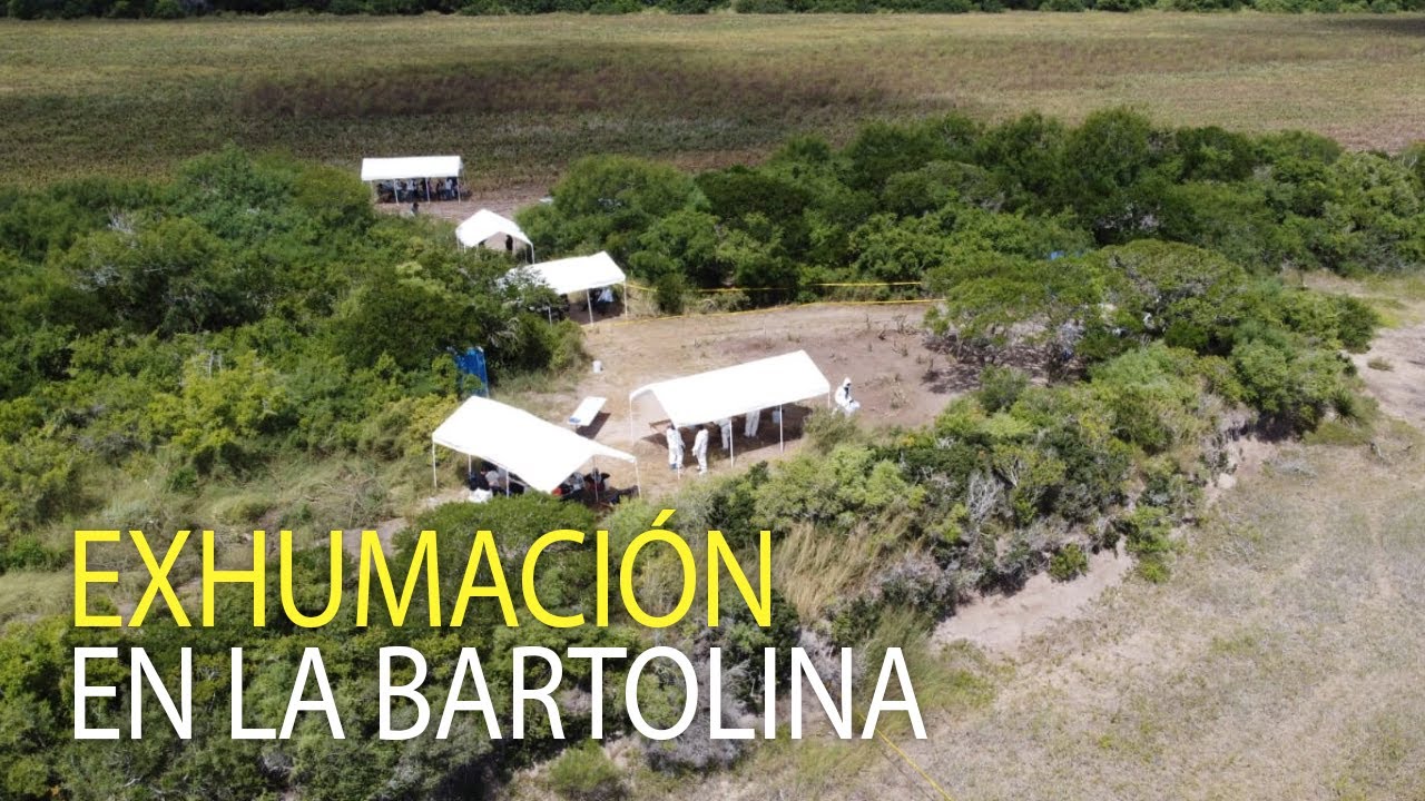Colectivos exhuman áreas en el ejido La Bartolina, Matamoros