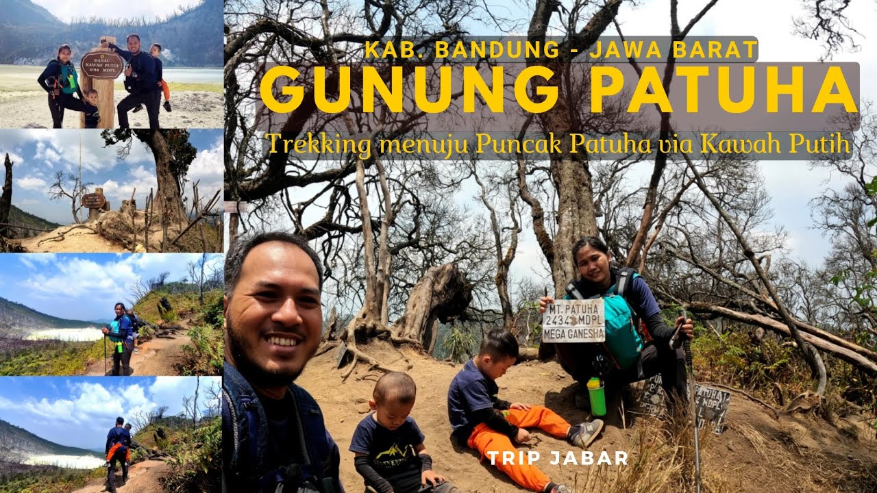 GUNUNG PATUHA 2434 MDPL || Jalur Trekking menuju puncak Patuha via Kawah Putih