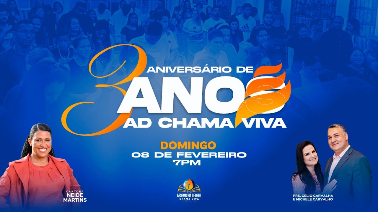 Cantora Neide Martins | Culto de Aniversario da Igreja 7:00 | AD Chama Viva
