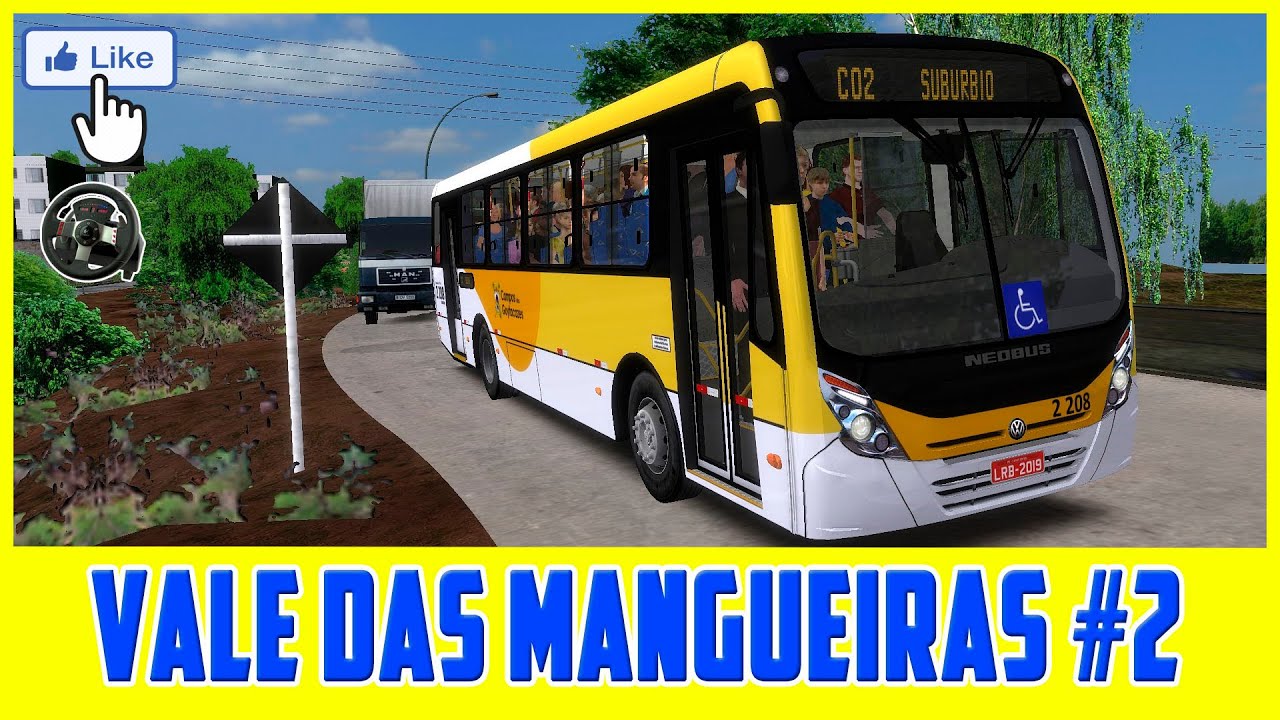 [OMSI 2] MAPA VALE DAS MANGUEIRAS - LINHA C02 - NEOBUS MEGA PLUS VW