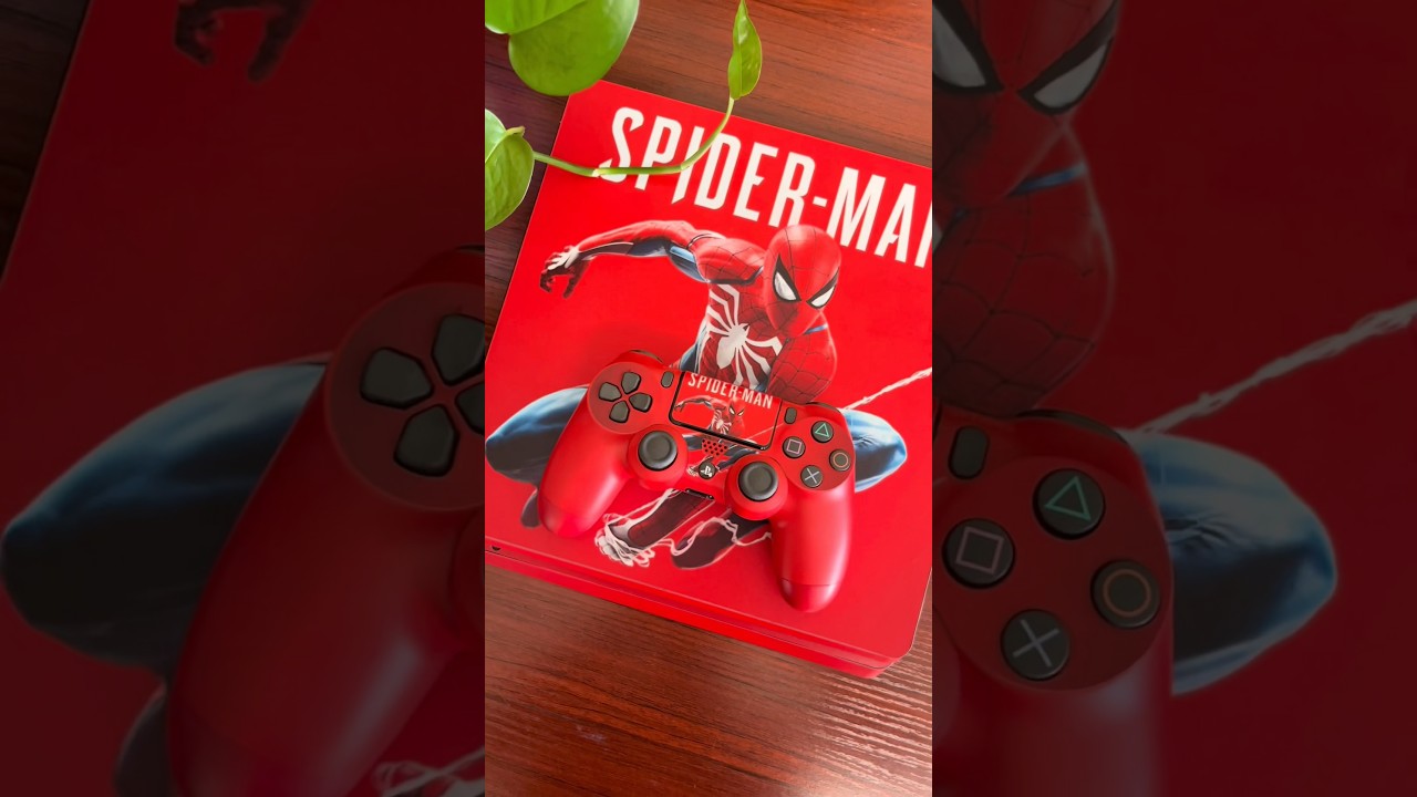 Spider-Man 2 Skin for PS4 Slim #gaming #ps4 #ps4controller #spiderman #shorts #spidermanps4