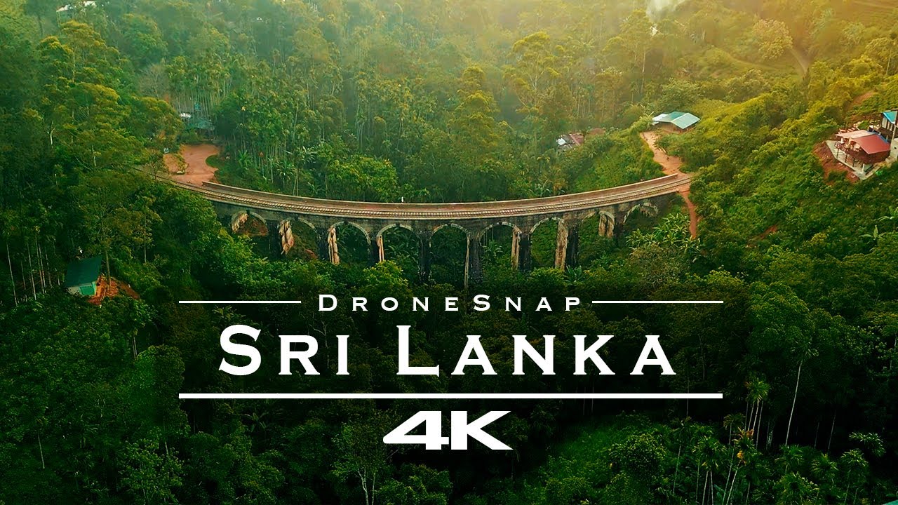 Sri Lanka 🇱🇰 in 4K | Stunning Drone Aerial Views of Tropical Paradise