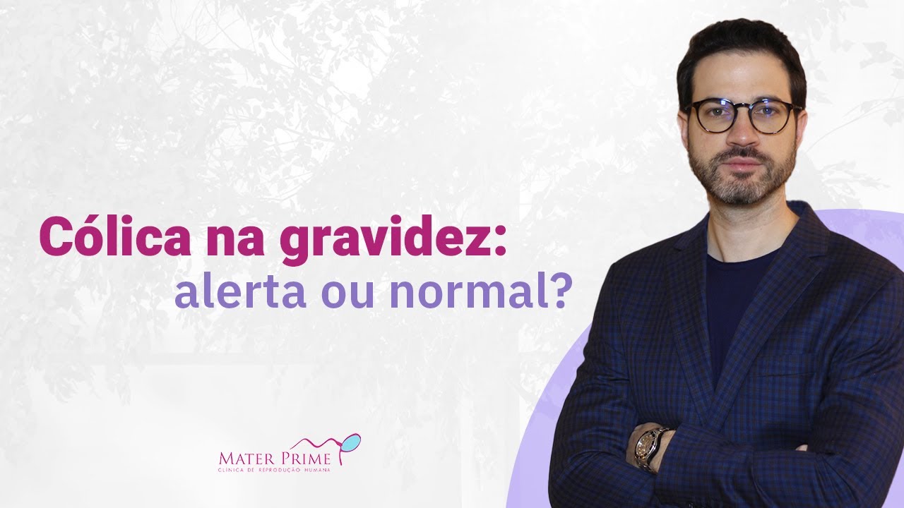 Cólica no início da gravidez é normal?