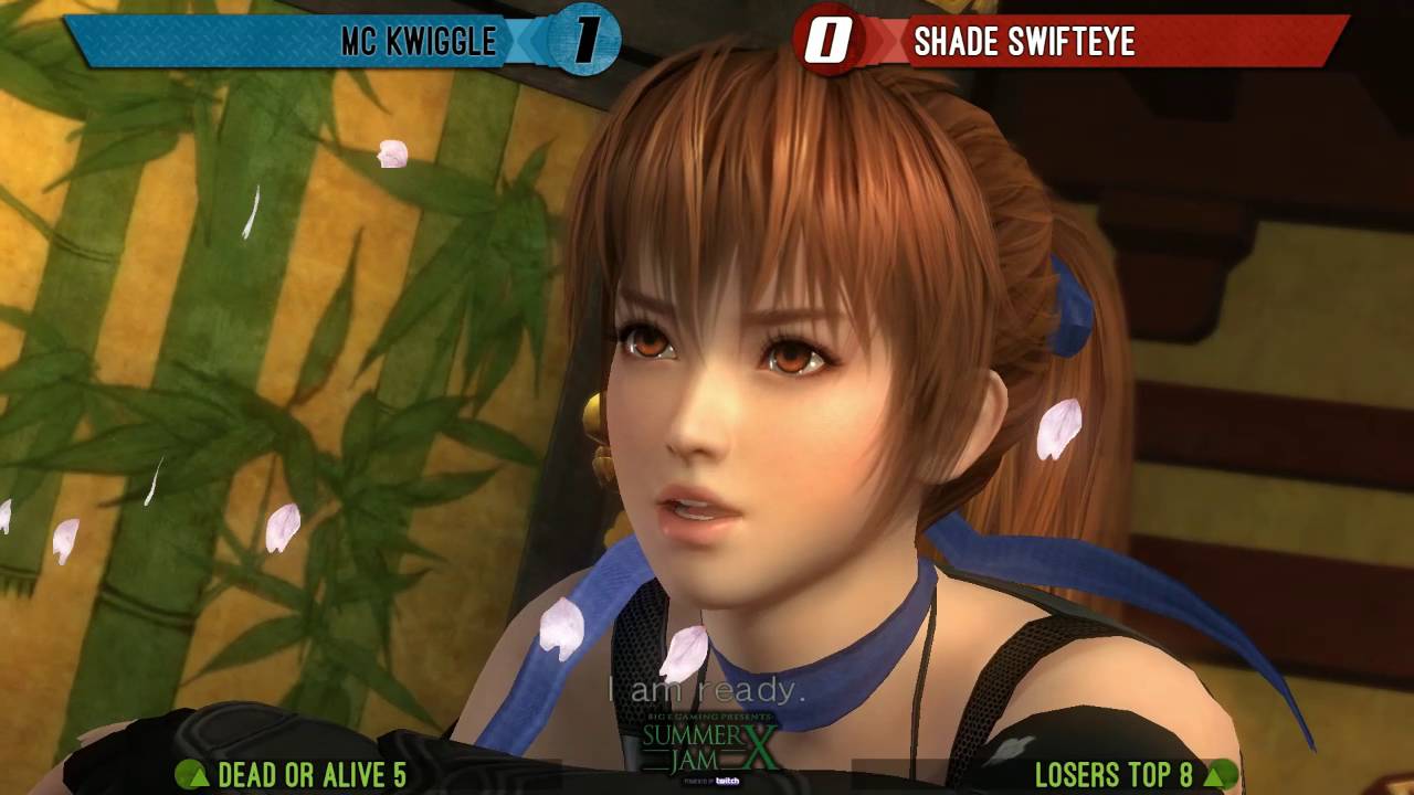 Dead or Alive 5 Tournament: Summer Jam X Top 8 - MC Kwiggle (Phase 4) v Shade Swifteye (Kasumi)