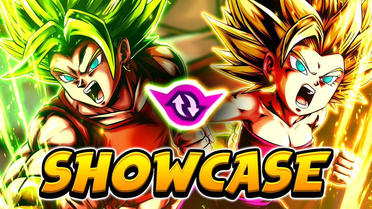 SHOWCASE CAULIFLA & KALE..4x ZENKAI - Dragon Ball Legends