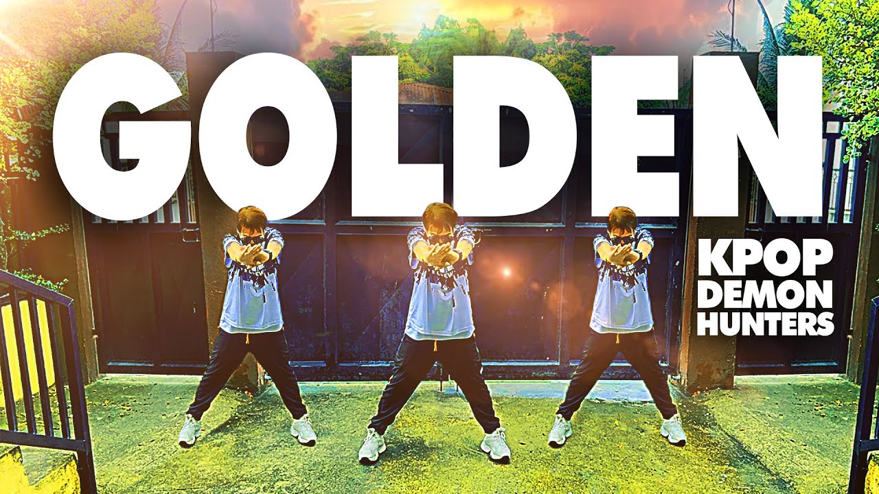 GOLDEN by HUNTR/X ( KPOP Demon Hunters ) Dance Trends / Zumba Dance Workout