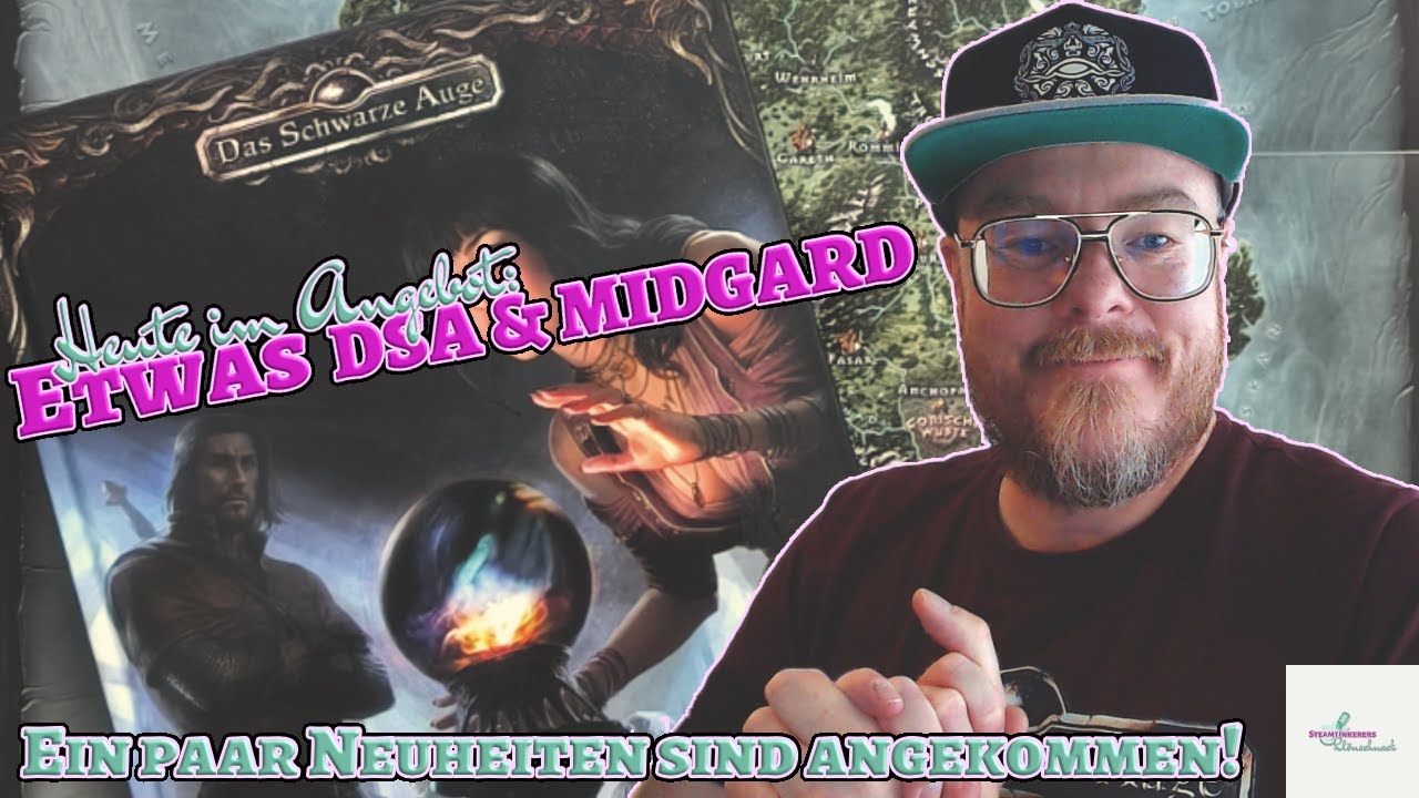 MIDGARD & DSA: Neuheiten angekommen! #dasschwarzeauge #midgard