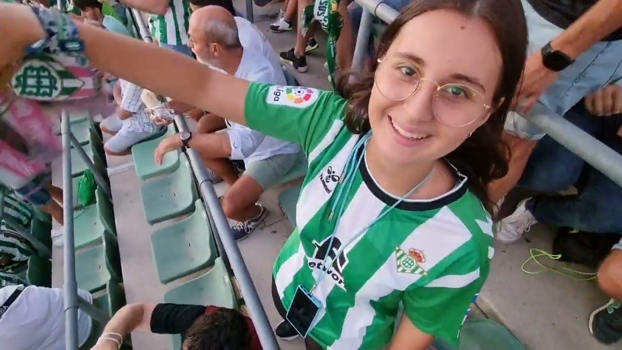 real betis balompie espectáculo de luces nueva temporada 2022/23.