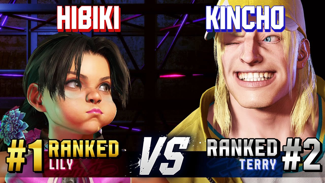 SF6 ▰ HIBIKI (#1 Ranked Lily) vs KINCHO (#2 Ranked Terry) ▰ High Level Gameplay