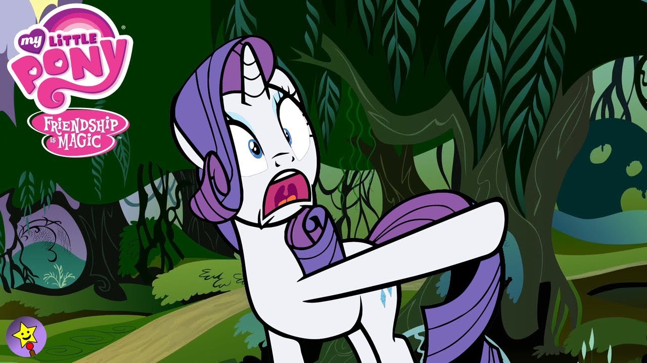 My Little Pony Coloring Book Rarity Coloring Page MLP MLPFiM Mane 6